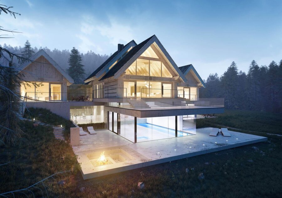 Nehir Üzerinde Villa