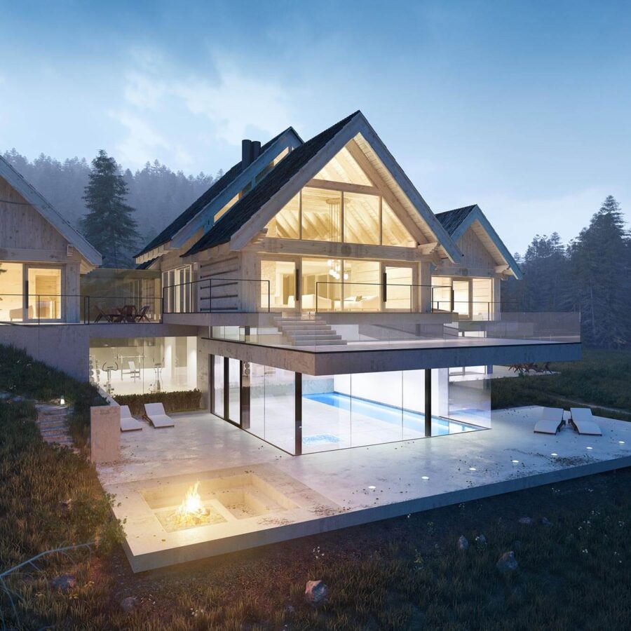 Nehir Üzerinde Villa